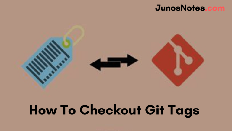 git checkout tag example