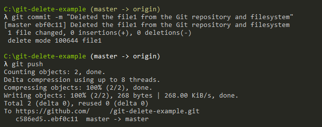 How To Delete File On Git Removing Files From Git Repository Using 