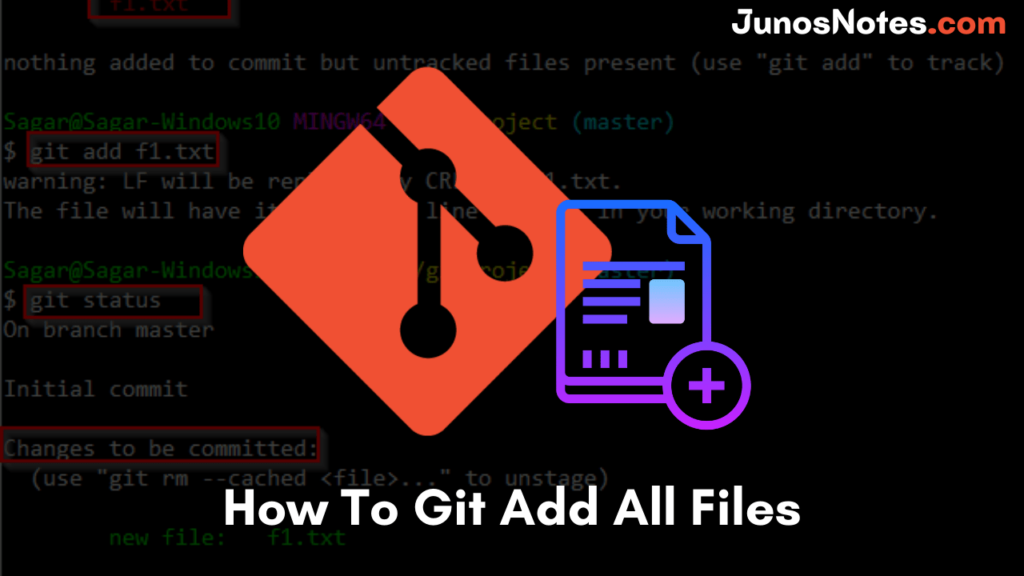 git add new files