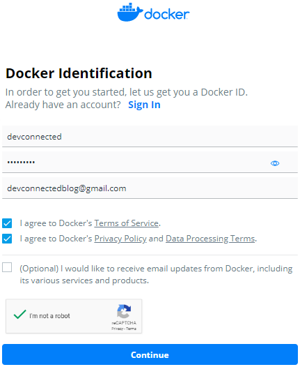 docker-sign-up